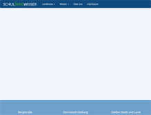 Tablet Screenshot of mein-schulwegweiser.de